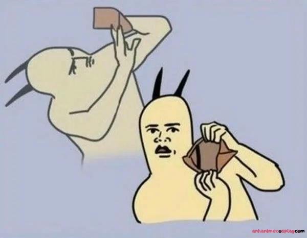 nhìn nè , ví rỗng