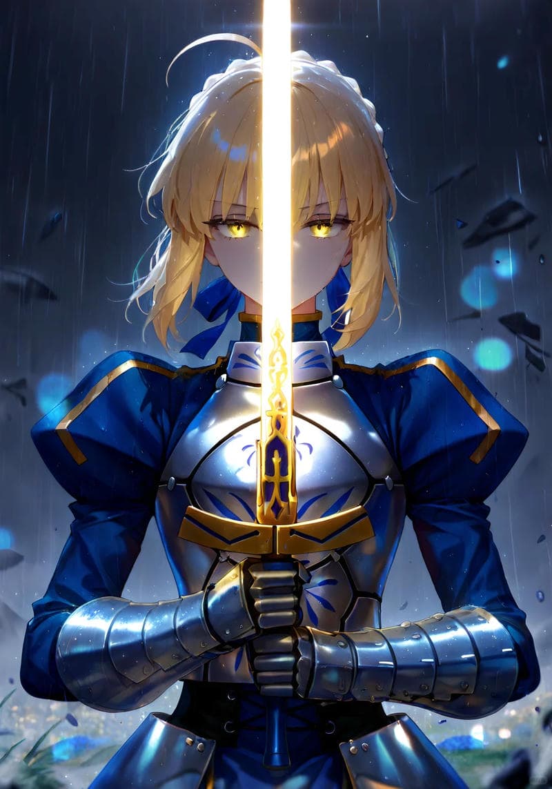 Ảnh avatar artoria pendragon anime