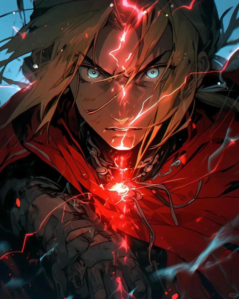 Ảnh avatar edward elric anime