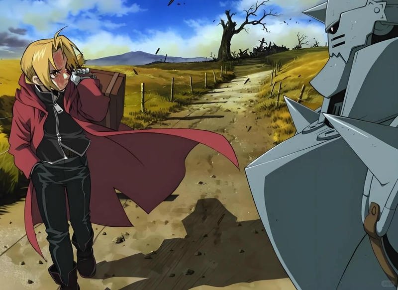 Bộ ảnh Alphonse Elric anime
