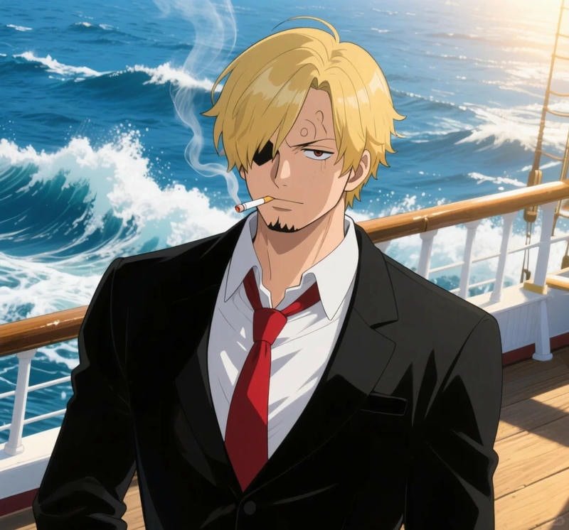 Bộ hình Vinsmoke Sanji mới