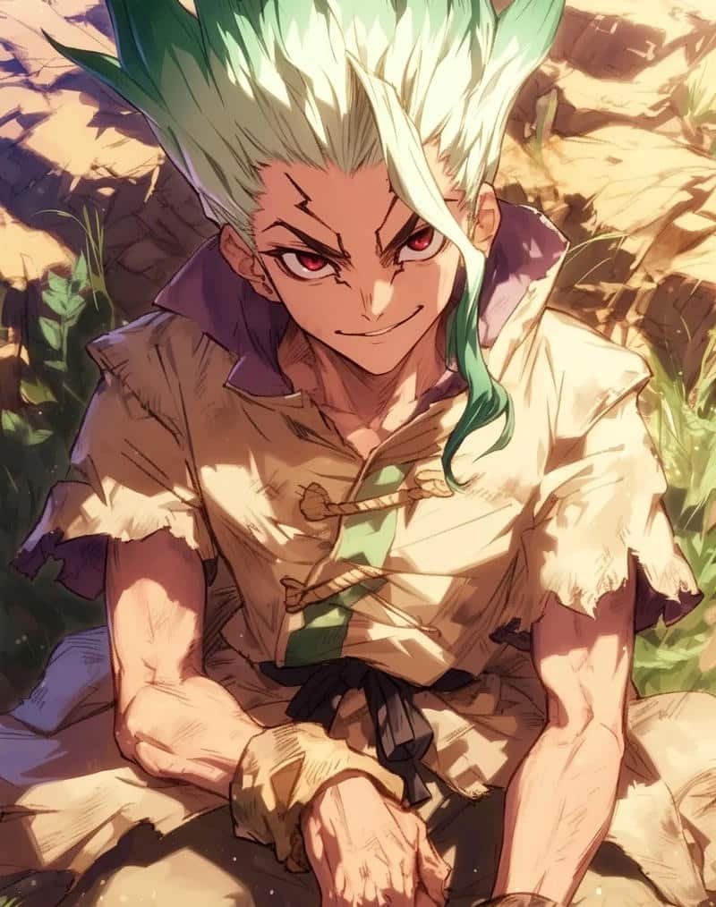 Bộ hình ảnh senku ishigami