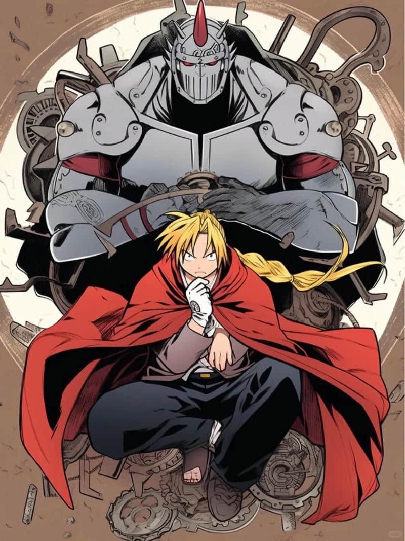 Chụp hình Alphonse Elric