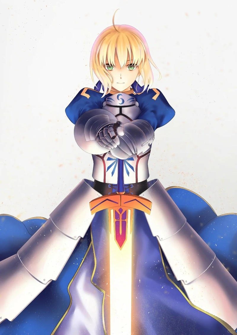 Hình ảnh artoria pendragon anime