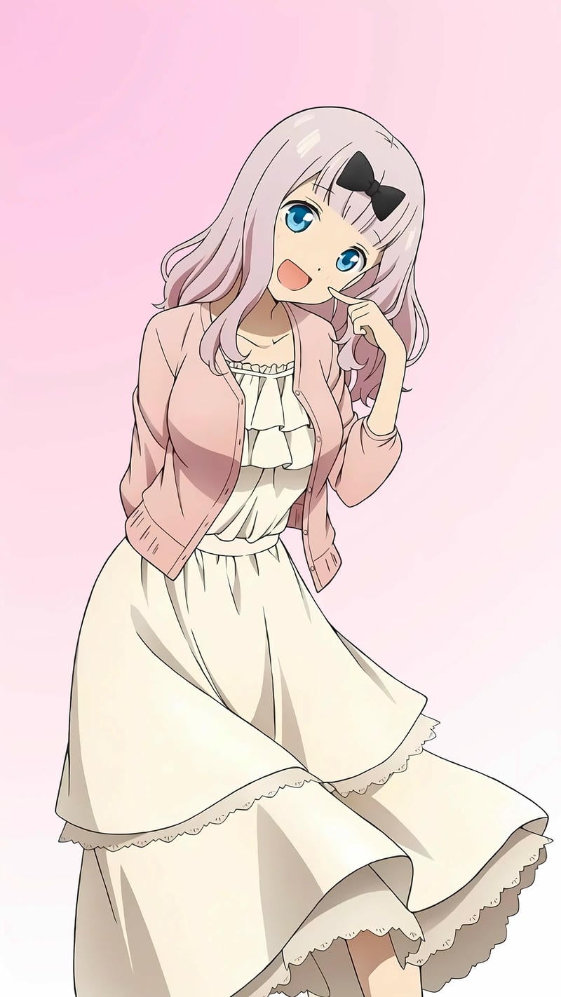 Hình avatar chika fujiwara anime