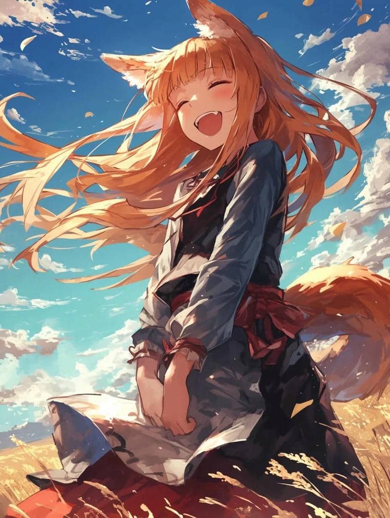 Hình nền holo anime