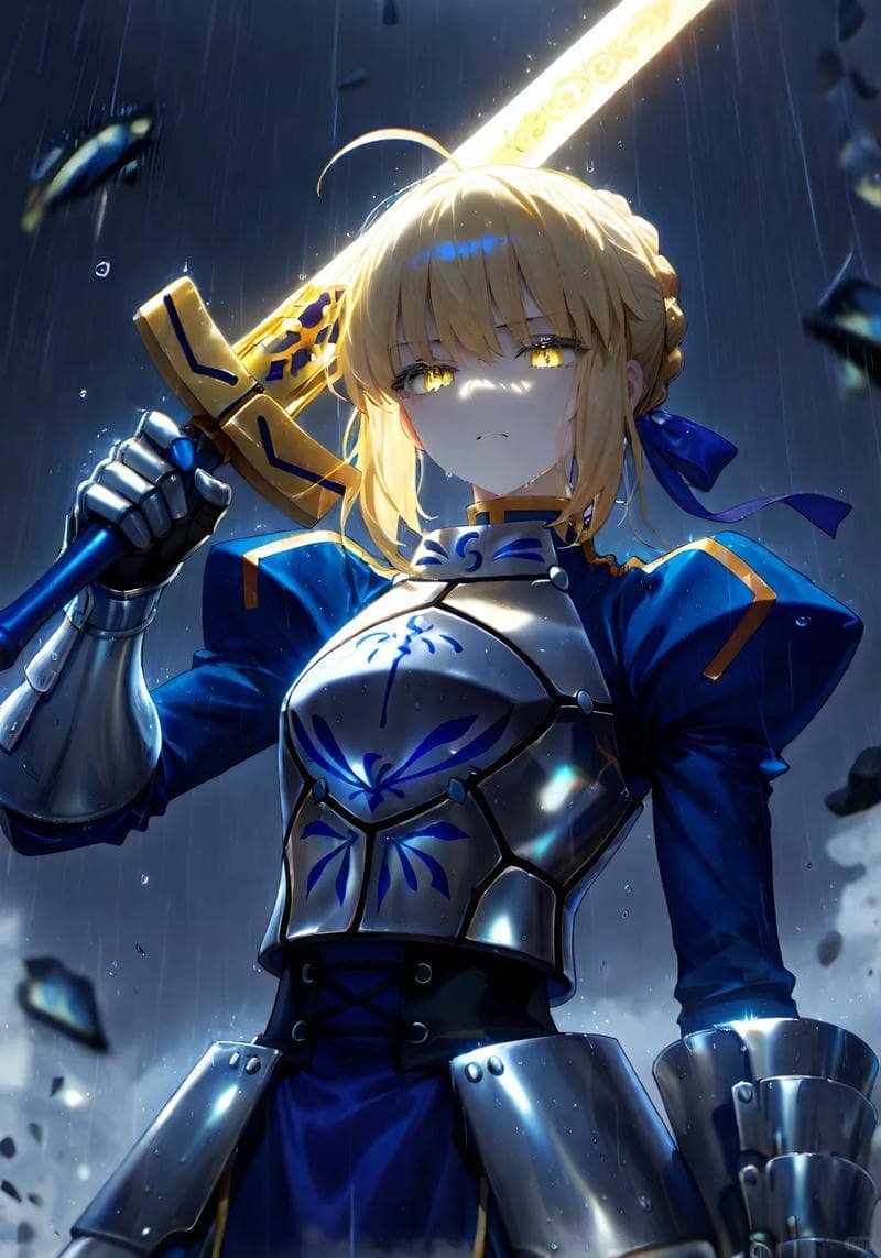 Loạt ảnh artoria pendragon anime