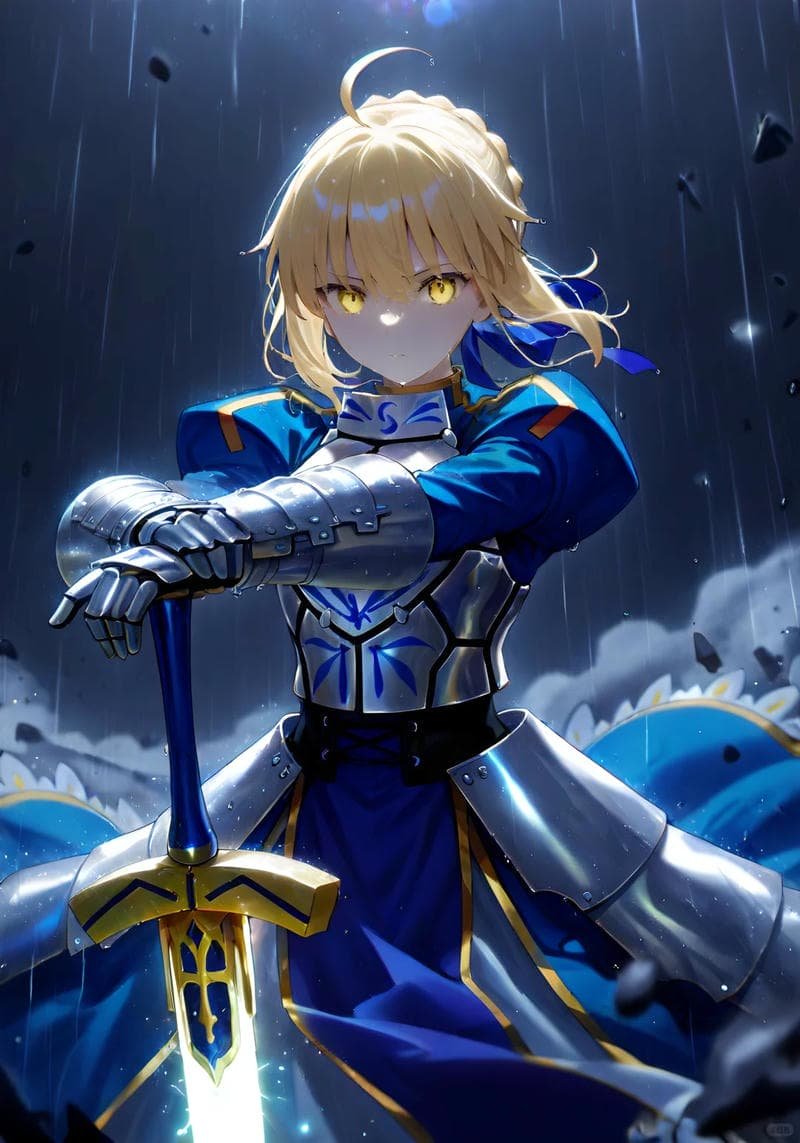 Loạt hình ảnh artoria pendragon anime
