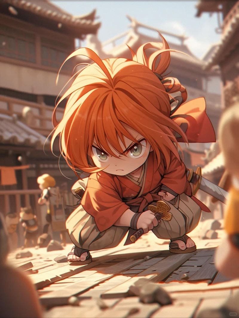 Loạt hình ảnh himura keshin anime