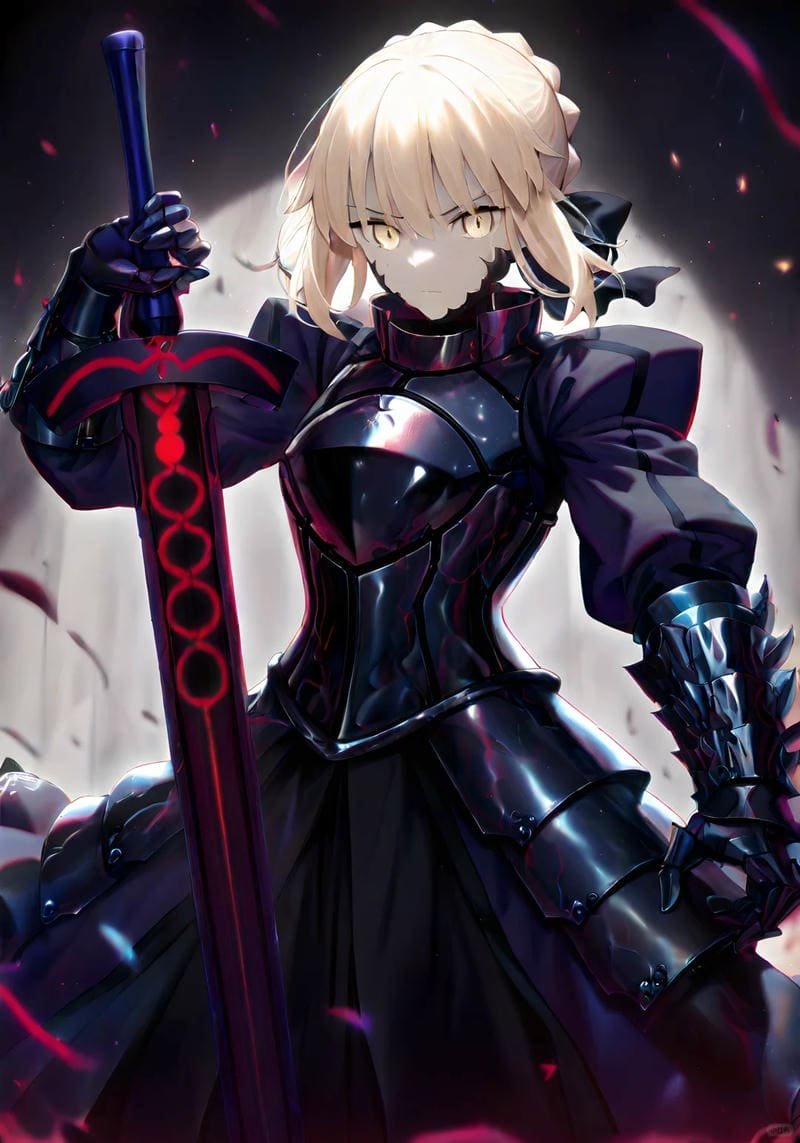 Ngắm ảnh artoria pendragon anime