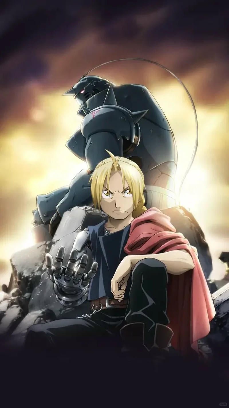Ngắm hình Alphonse Elric anime