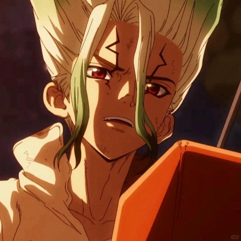 Ngắm hình anime senku ishigami