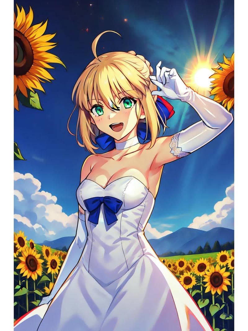 Ngắm hình artoria pendragon