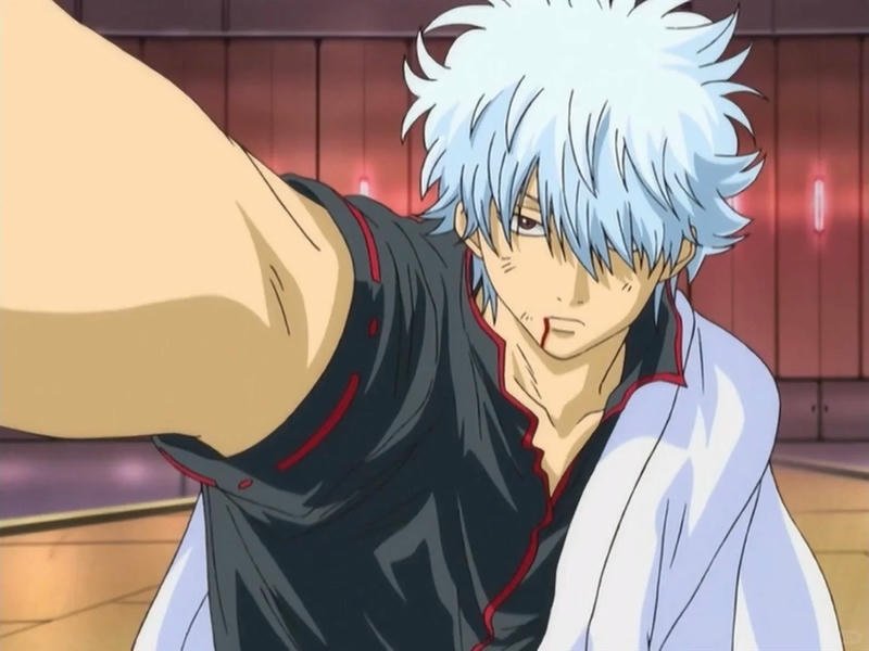 Ngắm hình gintoki sakata anime