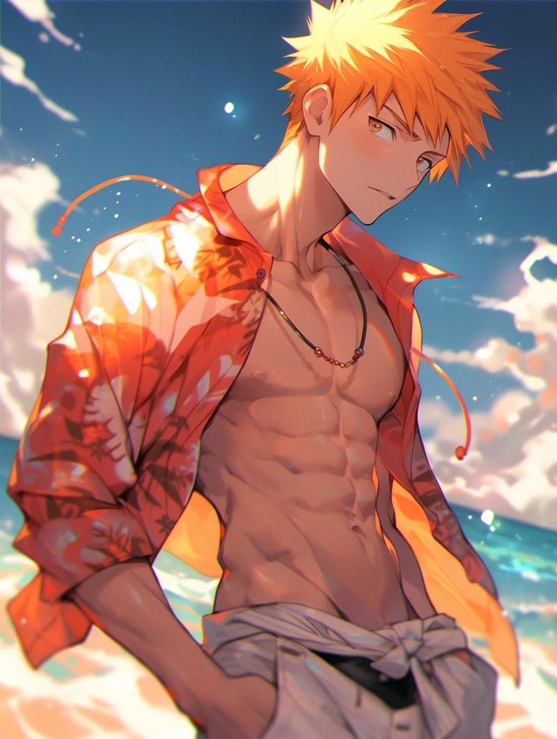 Ngắm hình ichigo kurosaki
