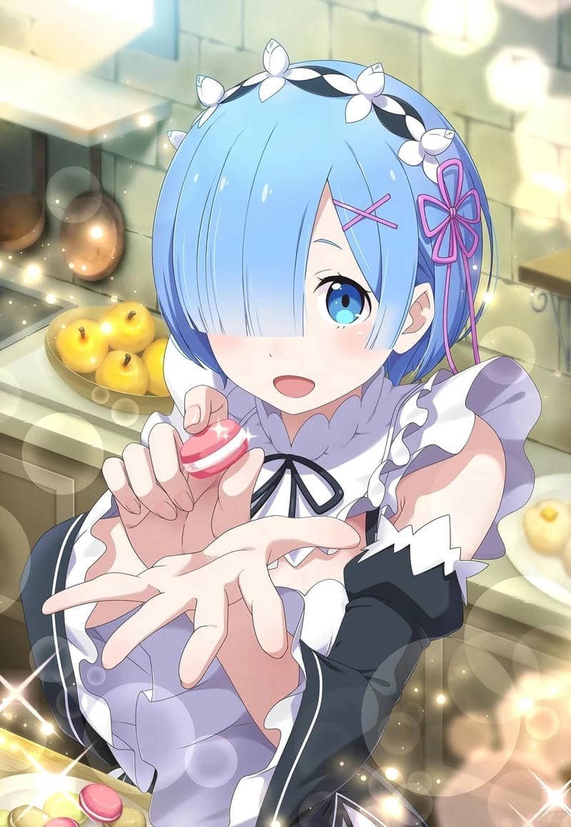 Ngắm hình rem re zero anime