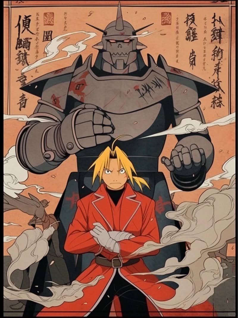 Xem ảnh Alphonse Elric anime
