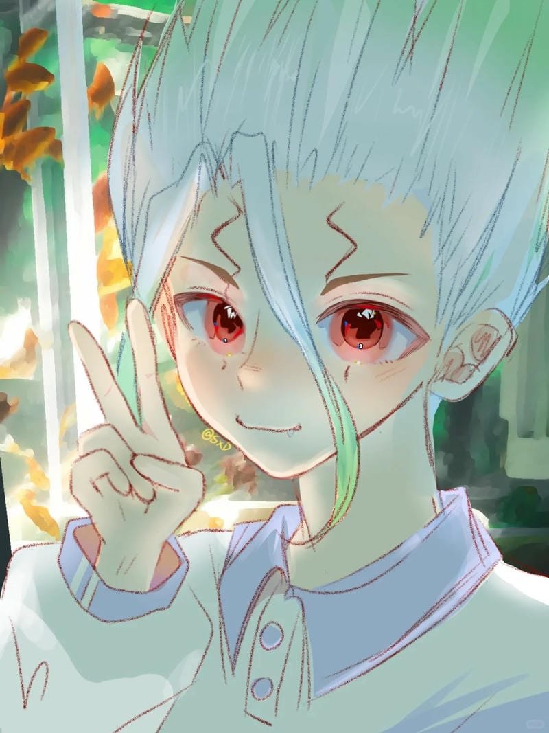 Xem hình ảnh senku ishigami