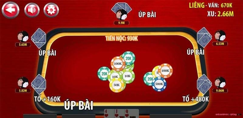 Chiến thuật "tâm lý chiến" giúp bạn làm chủ bàn cược liêng