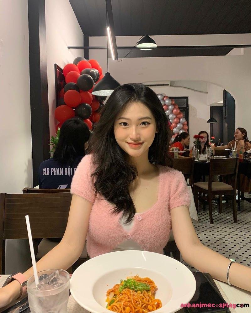 Album ảnh gái xinh mặc pinky mới