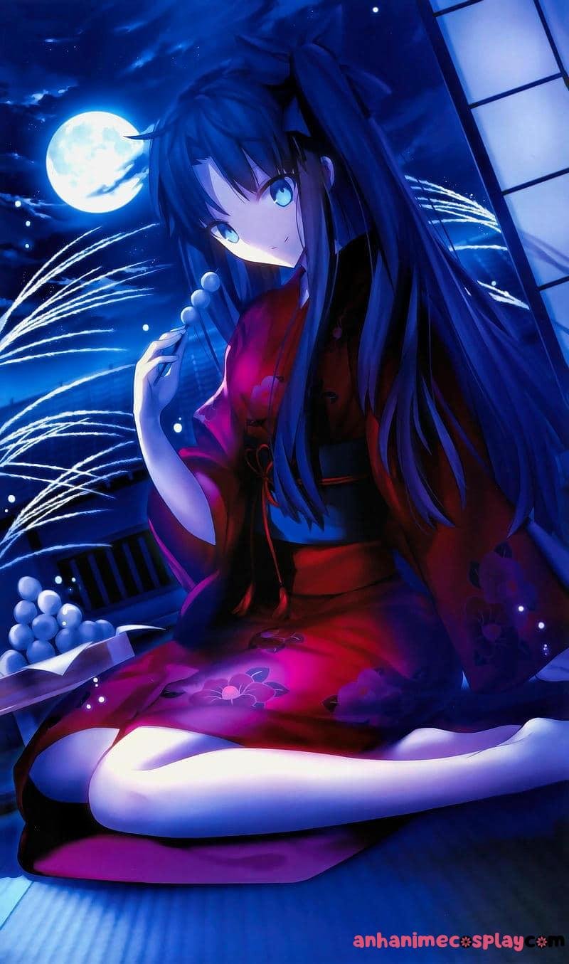 Ảnh ảnh rin tohsaka sắc nét