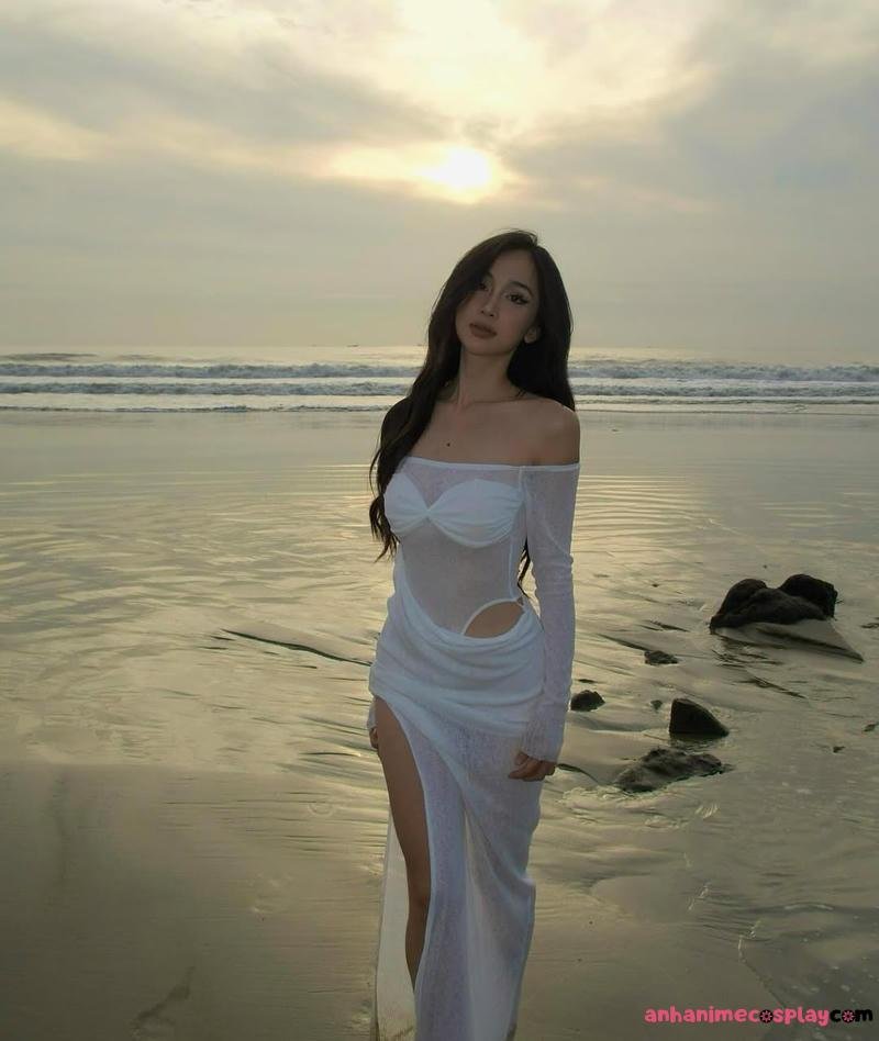 Bộ ảnh gái xinh mặc váy lưới sắc nét nhất