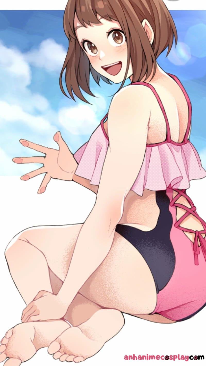 Bộ ảnh ochaco uraraka cuốn hút