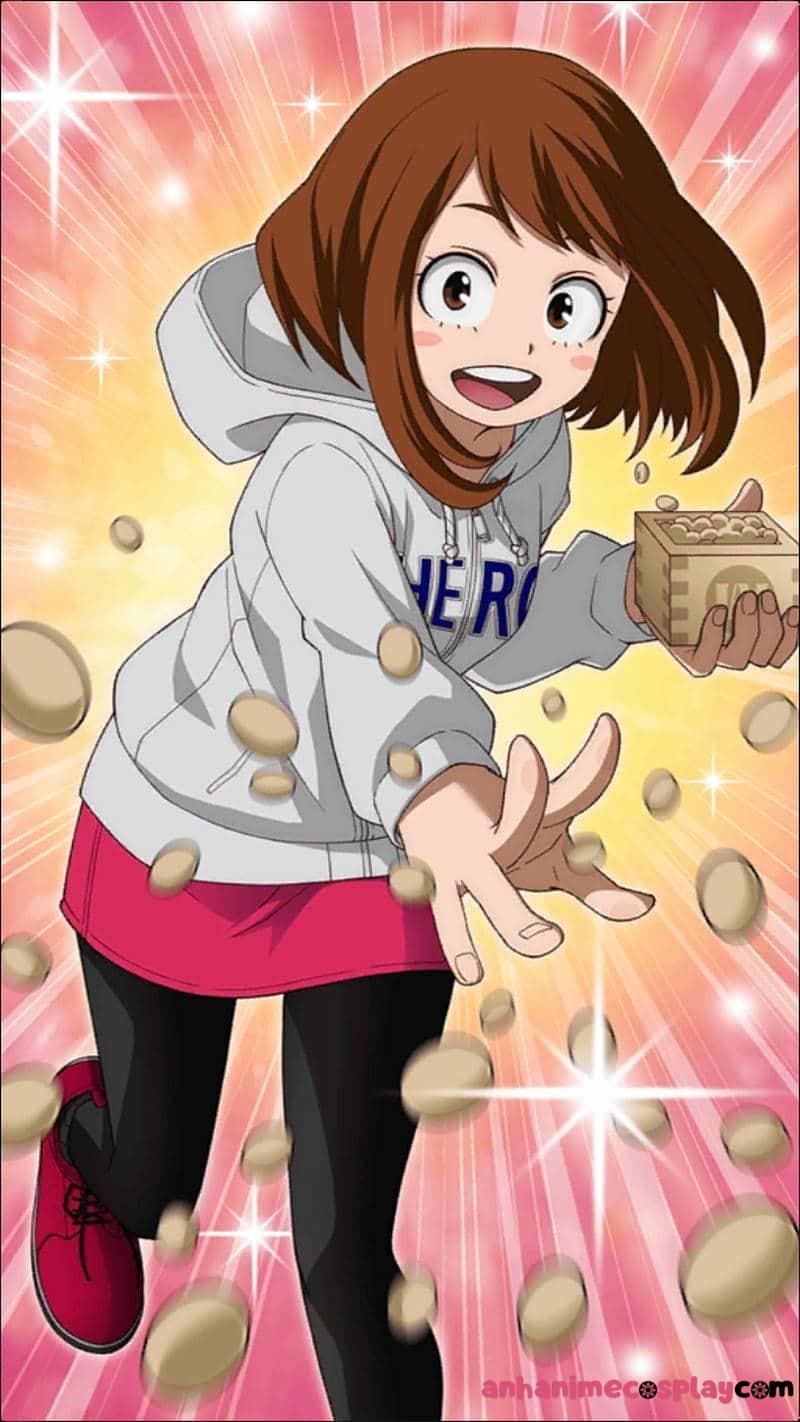Bộ ảnh ochaco uraraka thu hút