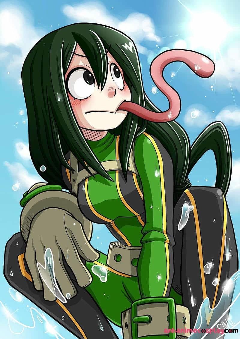 Bộ ảnh tsuyu asui thu hút