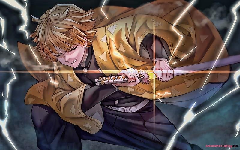 Bộ ảnh zenitsu agatsuma sắc nét nhất