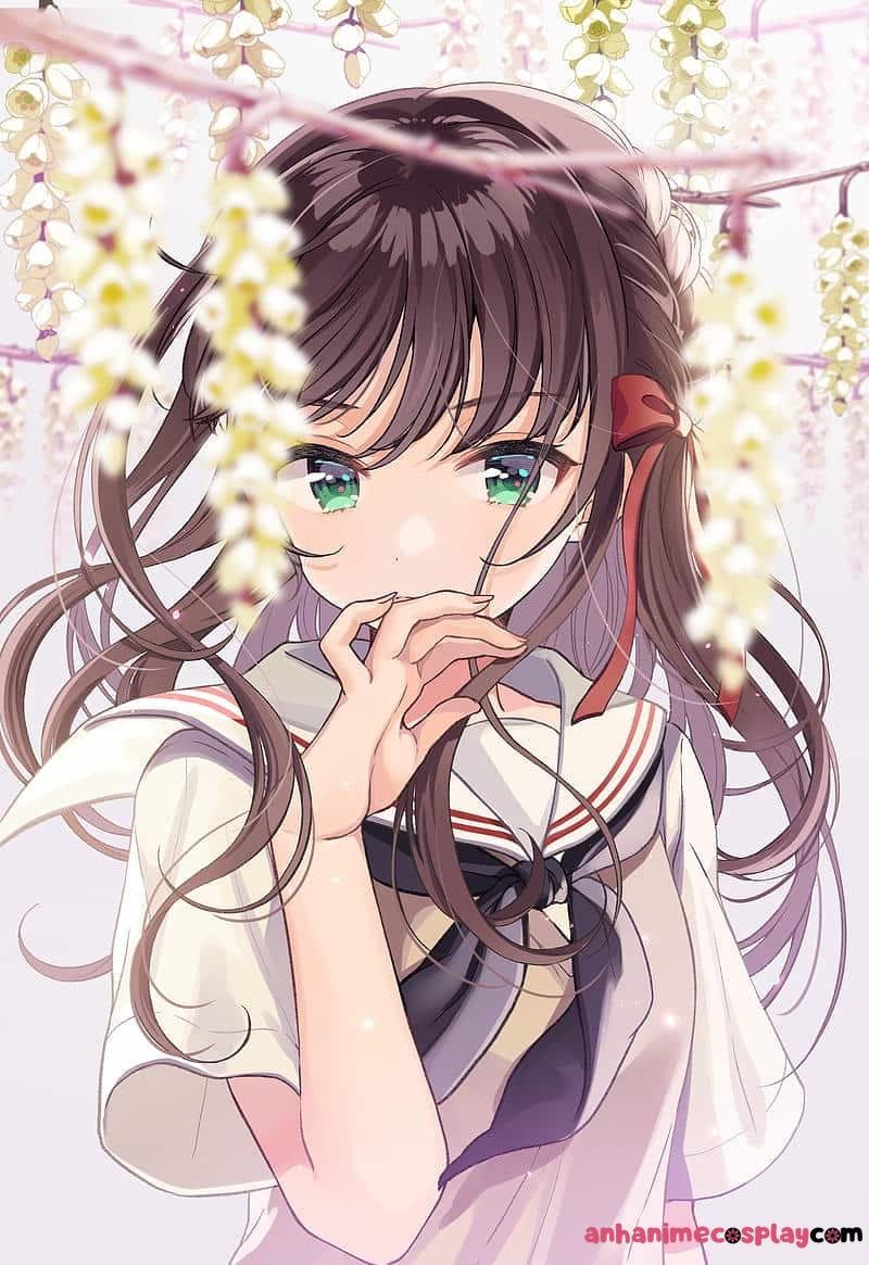 Ngắm ảnh gái xinh anime thu hút