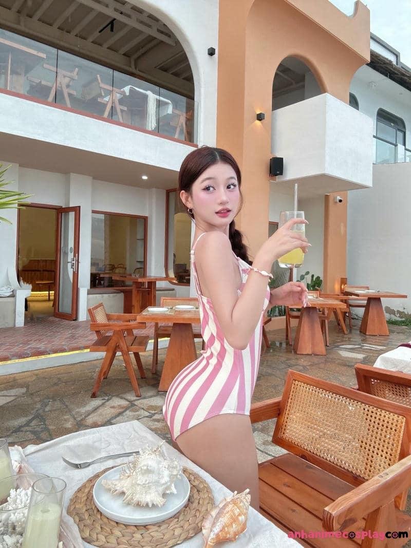 Tải ảnh gái xinh mặc pinky mới nhất