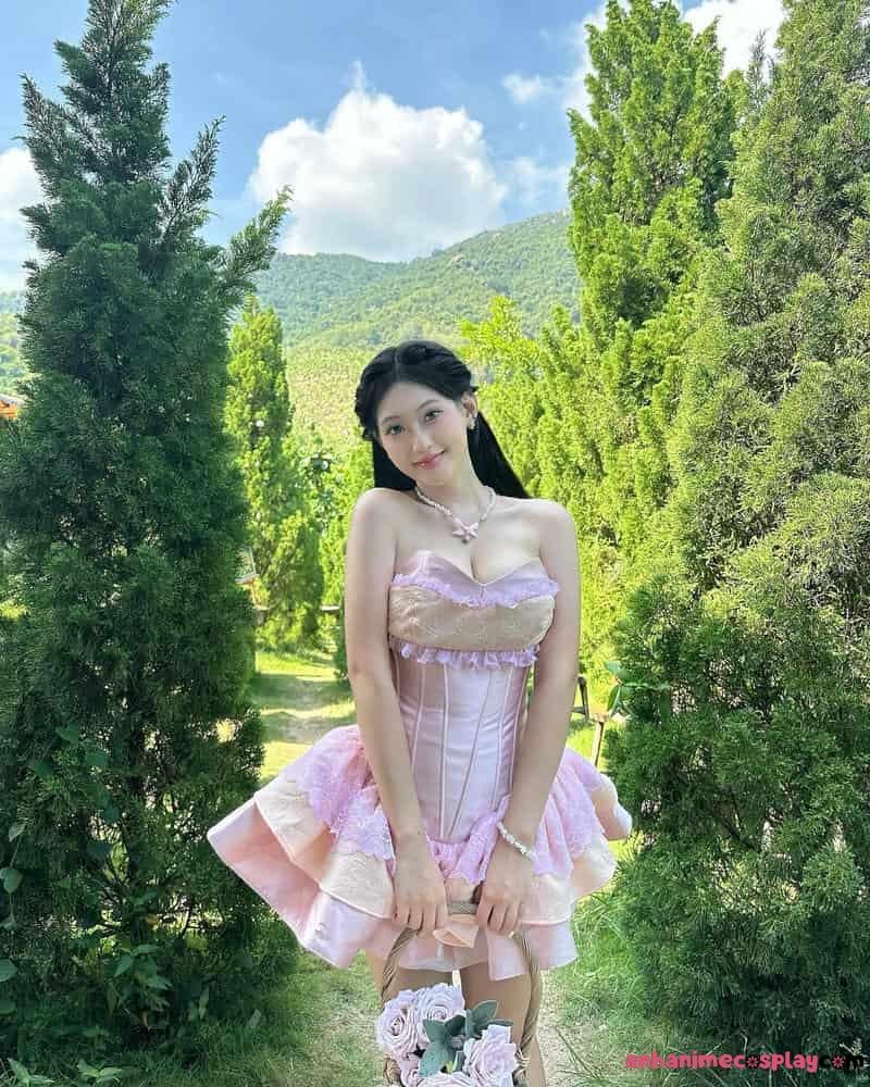 Tuyển chọn ảnh gái xinh mặc pinky thu hút