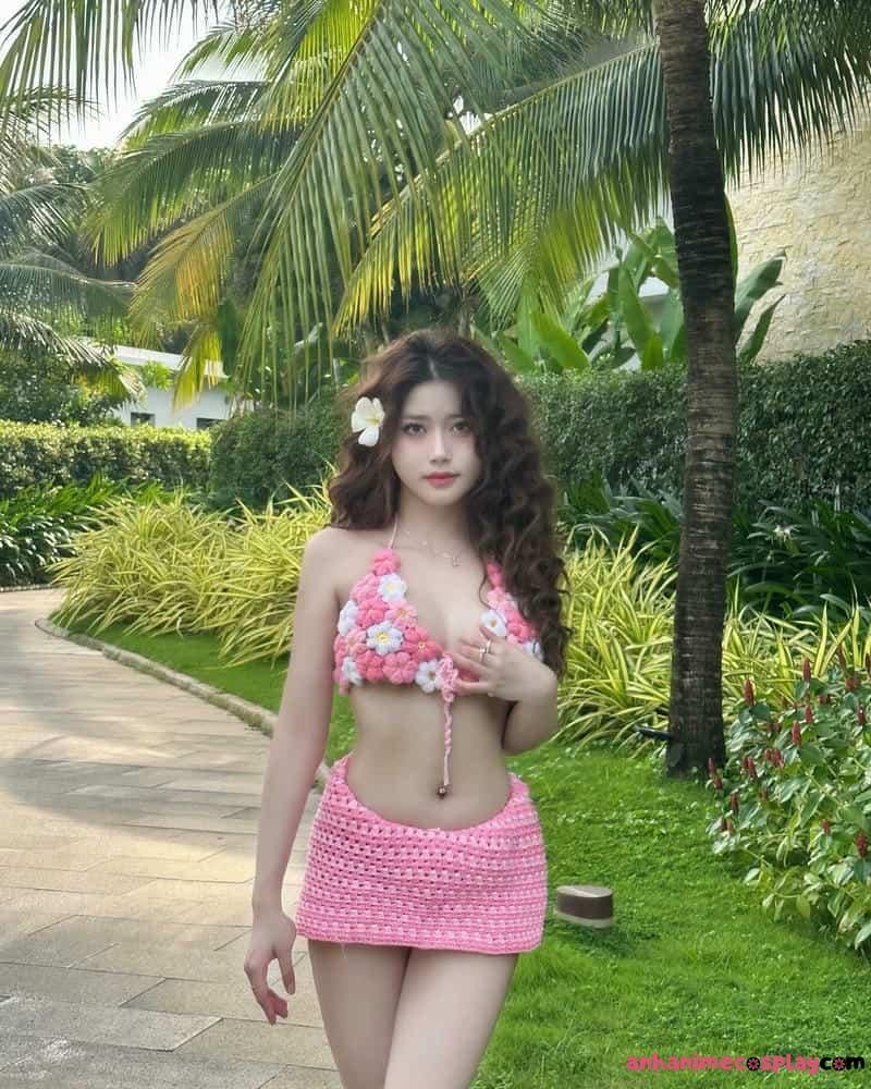 Tuyển tập bộ ảnh gái xinh mặc pinky miễn phí