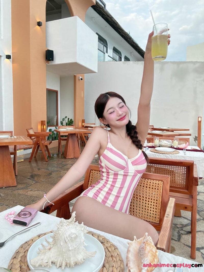 Xem ảnh gái xinh mặc pinky đẹp