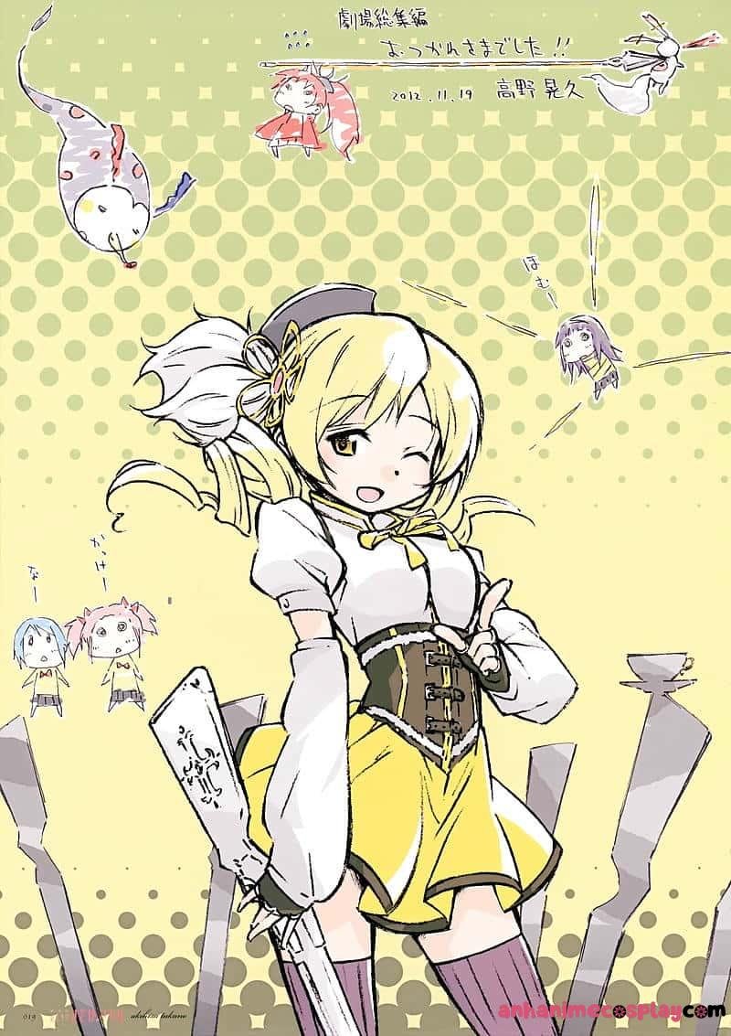 Xem ảnh mami tomoe đẹp