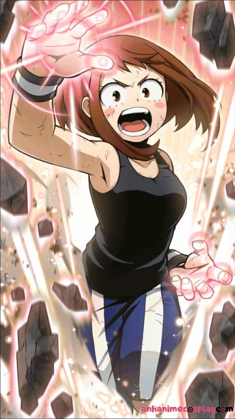Xem ảnh ochaco uraraka đẹp
