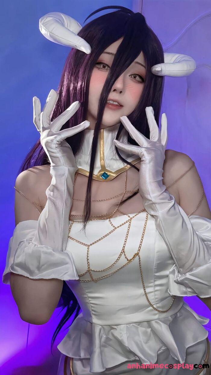 albedo cosplay chất