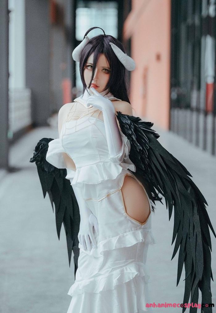 albedo cosplay siêu xinh
