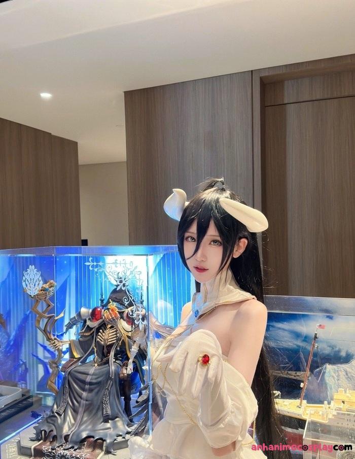 albedo cosplay xinh