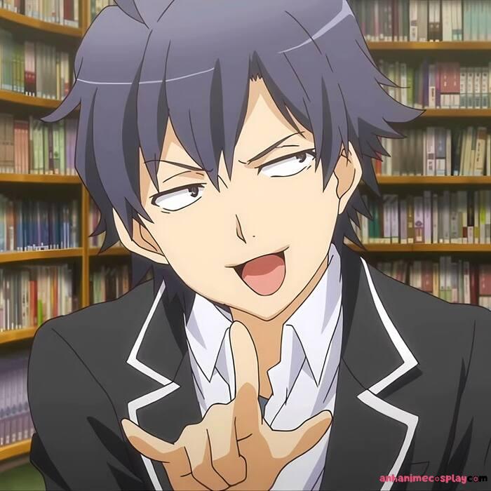 ảnh Hachiman Hikigaya hài