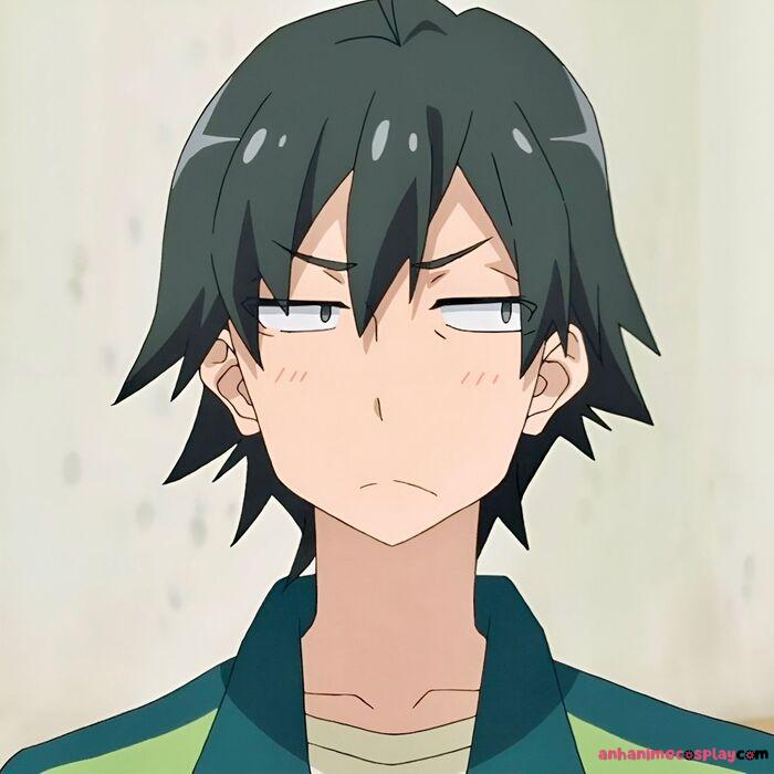 ảnh Hachiman Hikigaya ngố