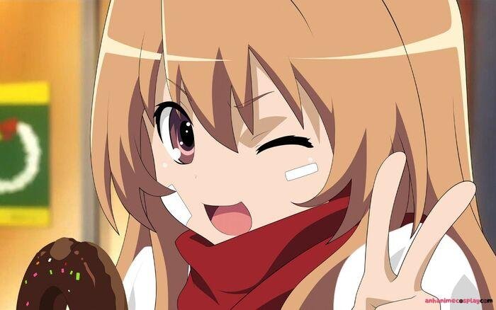 ảnh Taiga Aisaka siêu cute