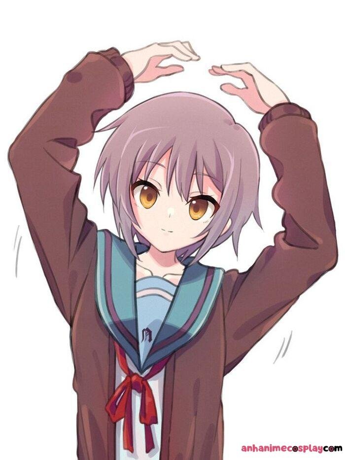 ảnh Yuki Nagato art đáng yêu