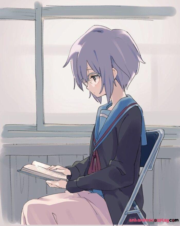 ảnh Yuki Nagato cực đáng yêu