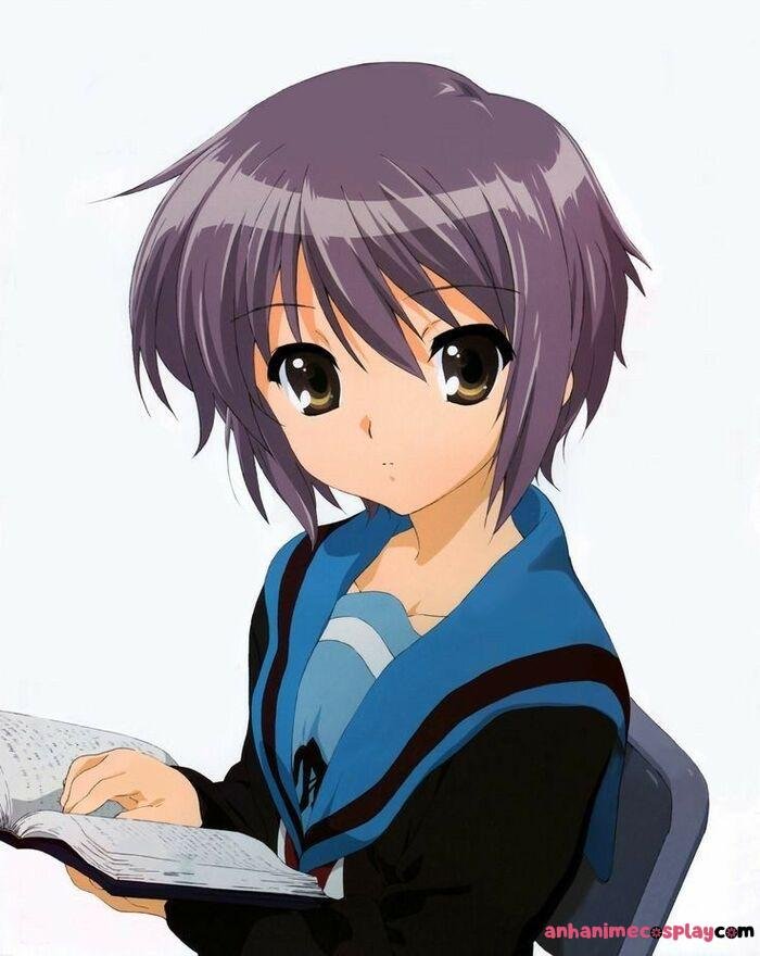 ảnh Yuki Nagato đáng yêu