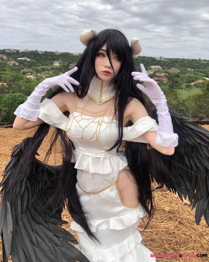 ảnh albedo cosplay