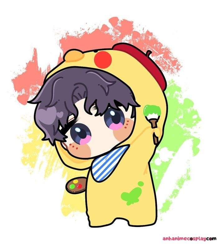 ảnh anime nam chibi cực đẹp