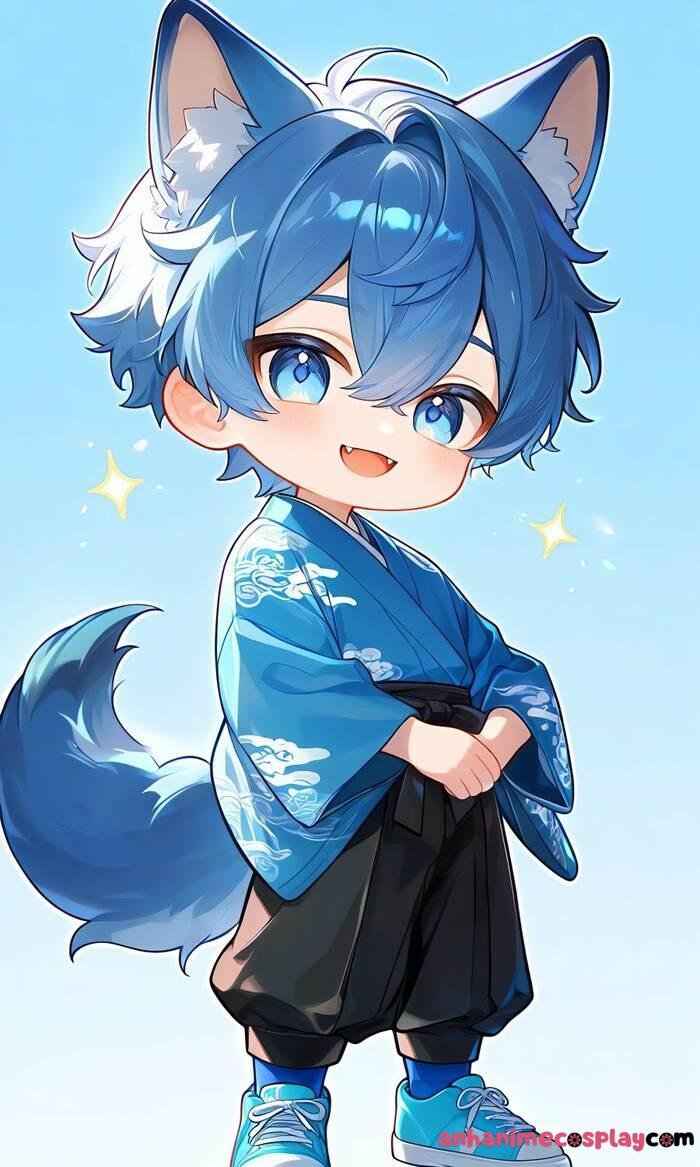 ảnh anime nam chibi cực xinh