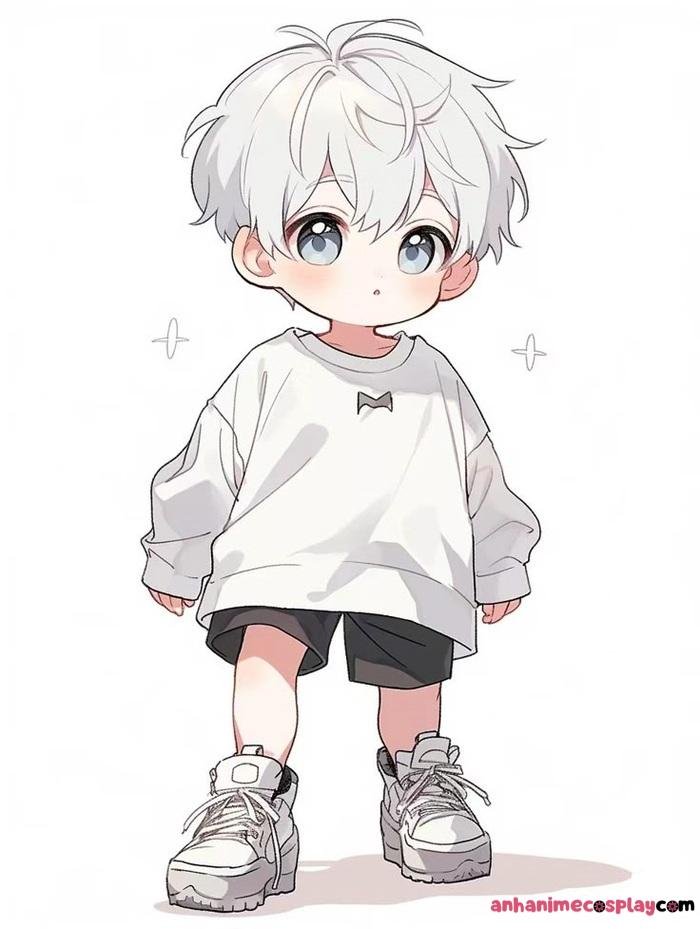 ảnh anime nam chibi cute